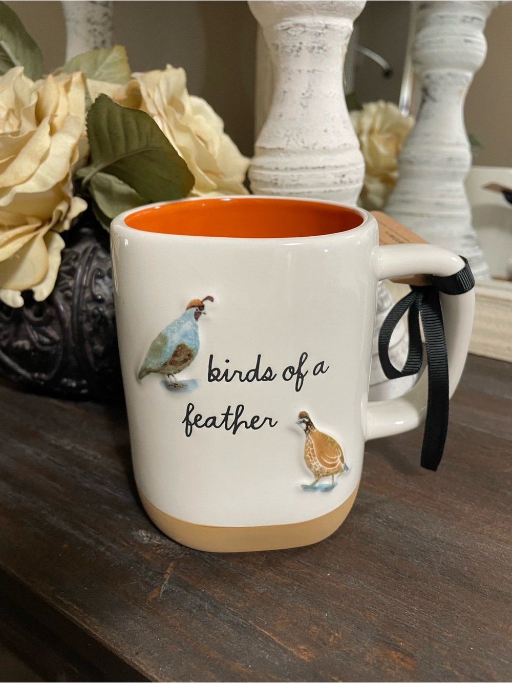 NEW Rae Dunn Birds of a Feather Mug